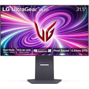 lg 32gs95ue 32 inch ultragear oled gaming monitor uhd 240hz 0.03ms displayhdr