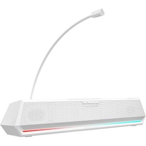 edifier hecate g1500 bar soundbar pc gaming, rgb illuminated, detachable microphone