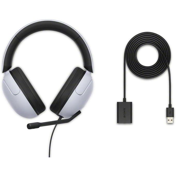 sony inzone h3 gaming headphones with mic wired connection