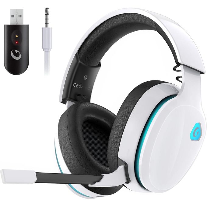 Gtheos Captain 300 2.4ghz Wireless Gaming Headset For Ps5, Ps4 Pc With Noise Canceling Mic