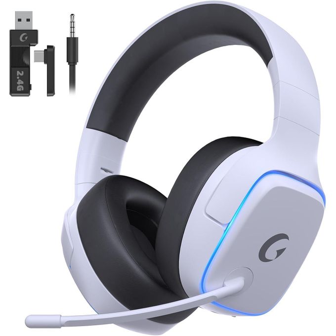 Captain 780 2.4GHz Wireless Gaming Headsets for PS5, PS4, PC, Switch with Noise Canceling Mic