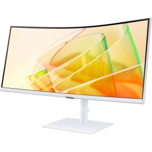 samsung viewfinity s6 34" ls34c650t curved,uwqhd,100hz, usb c, speakers monitor