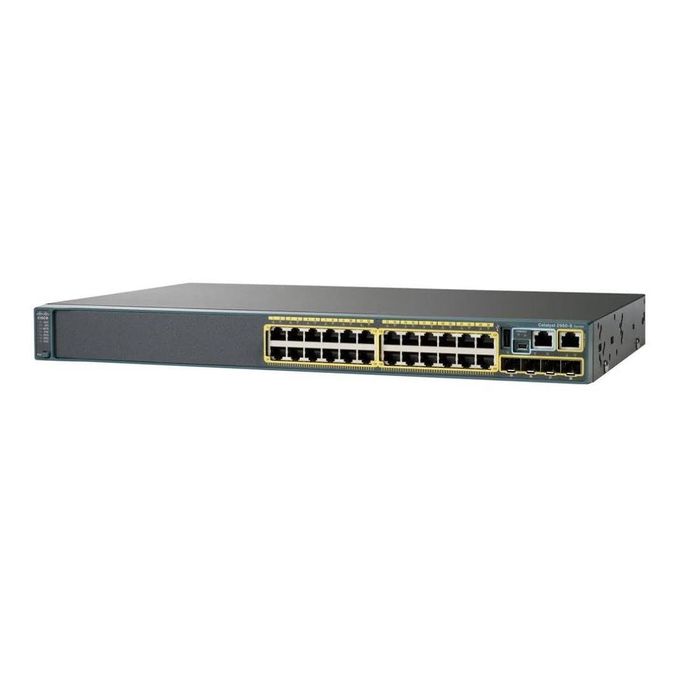 Cisco Catalyst (WS-C2960X-24TS-L) 24-Ports Desktop Ethernet Switch